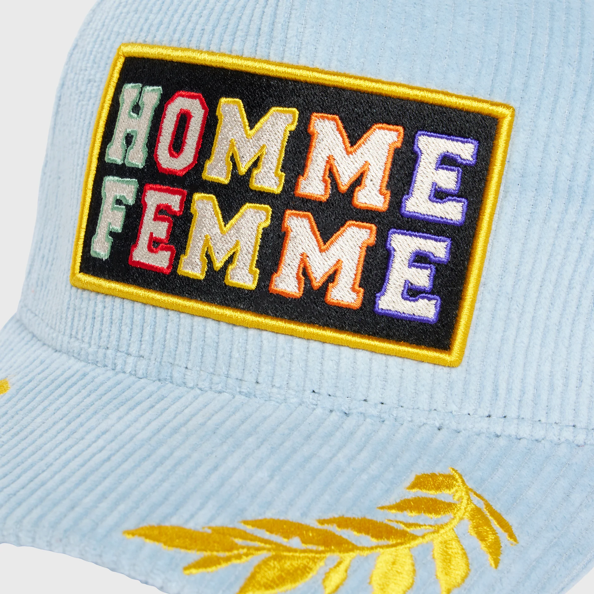 10 Year Corduroy Hat Blue - Image 4