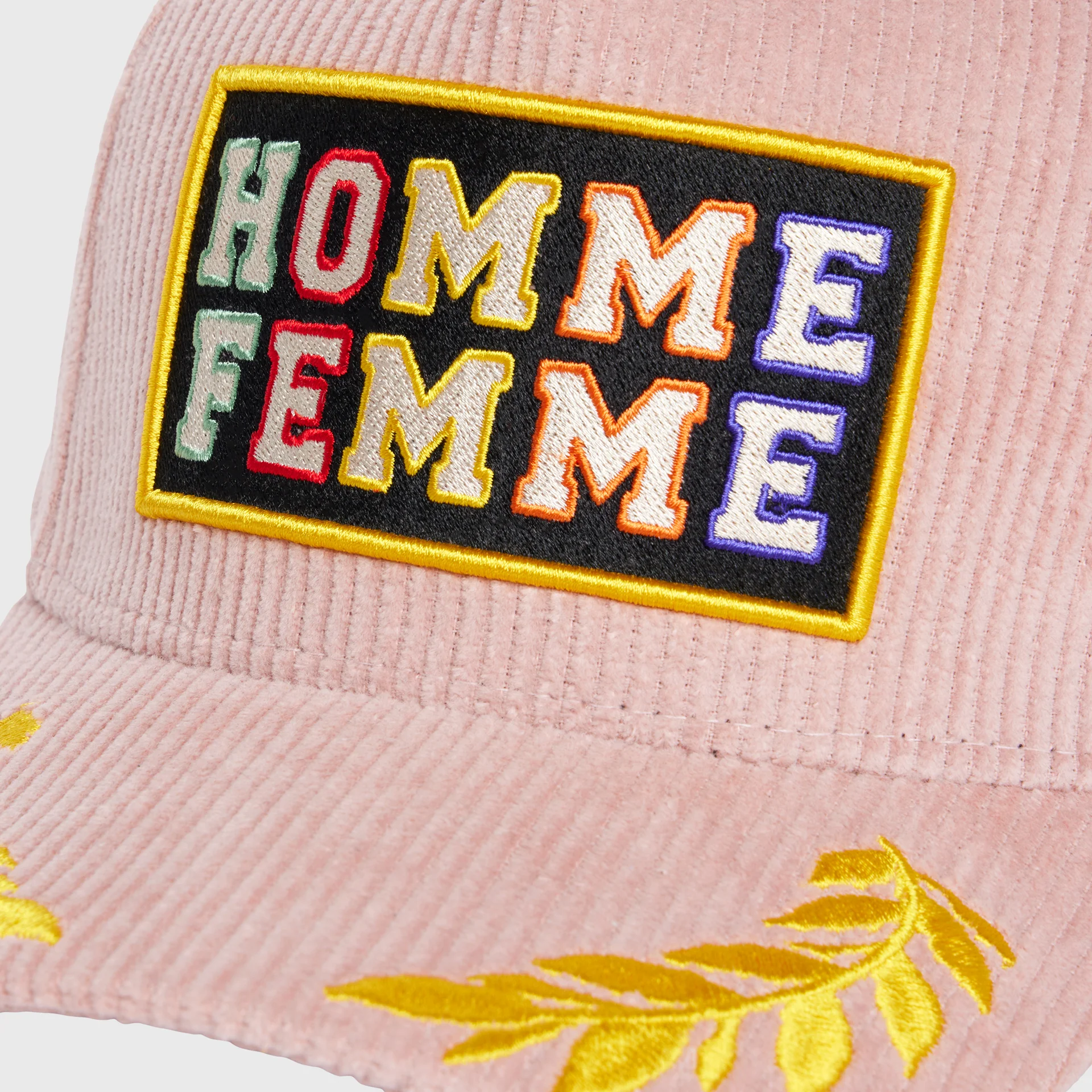 10 Year Corduroy Hat Pink - Image 4