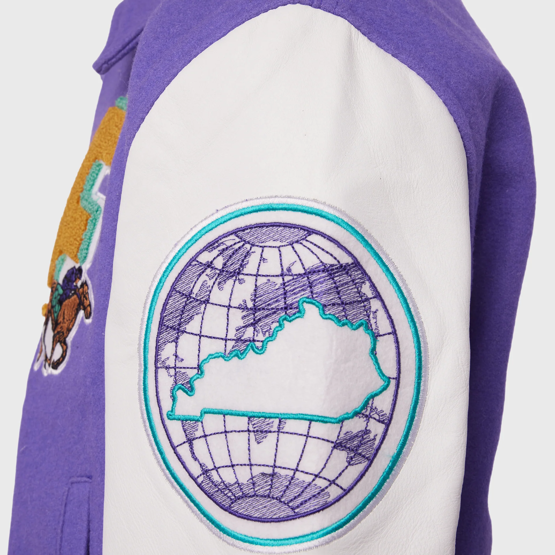 148 Letterman Jacket Purple - Image 5