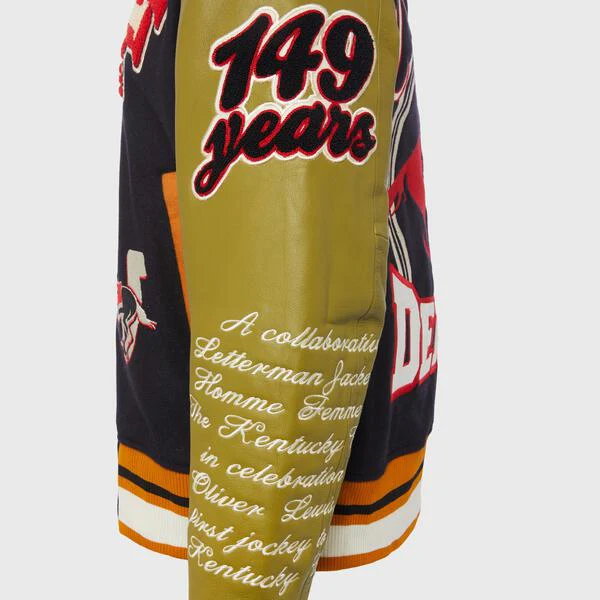 149 Letterman Jacket Black - Image 5