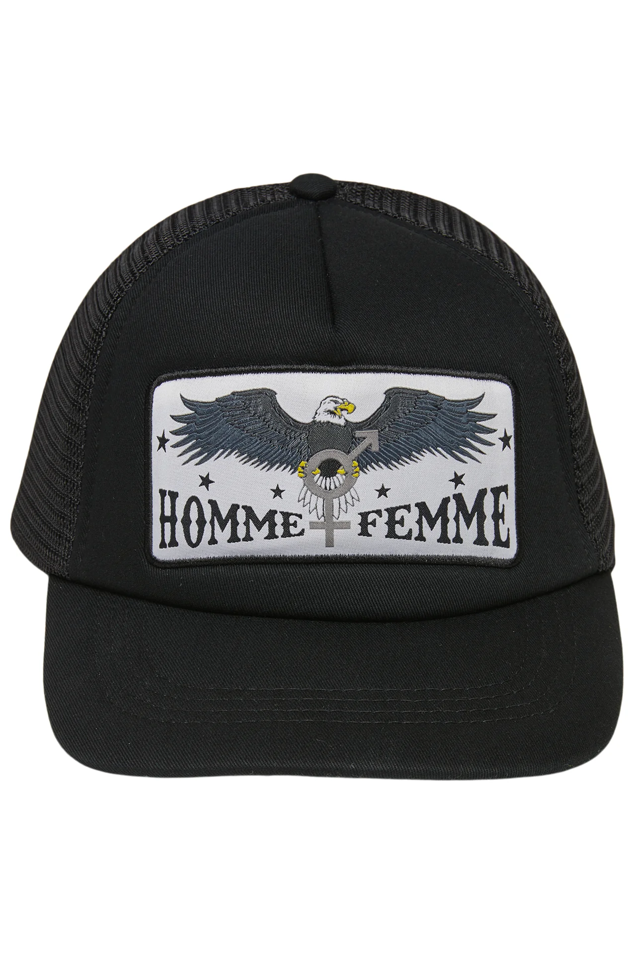 Homme Femme Bald Eagle Trucker - Image 2