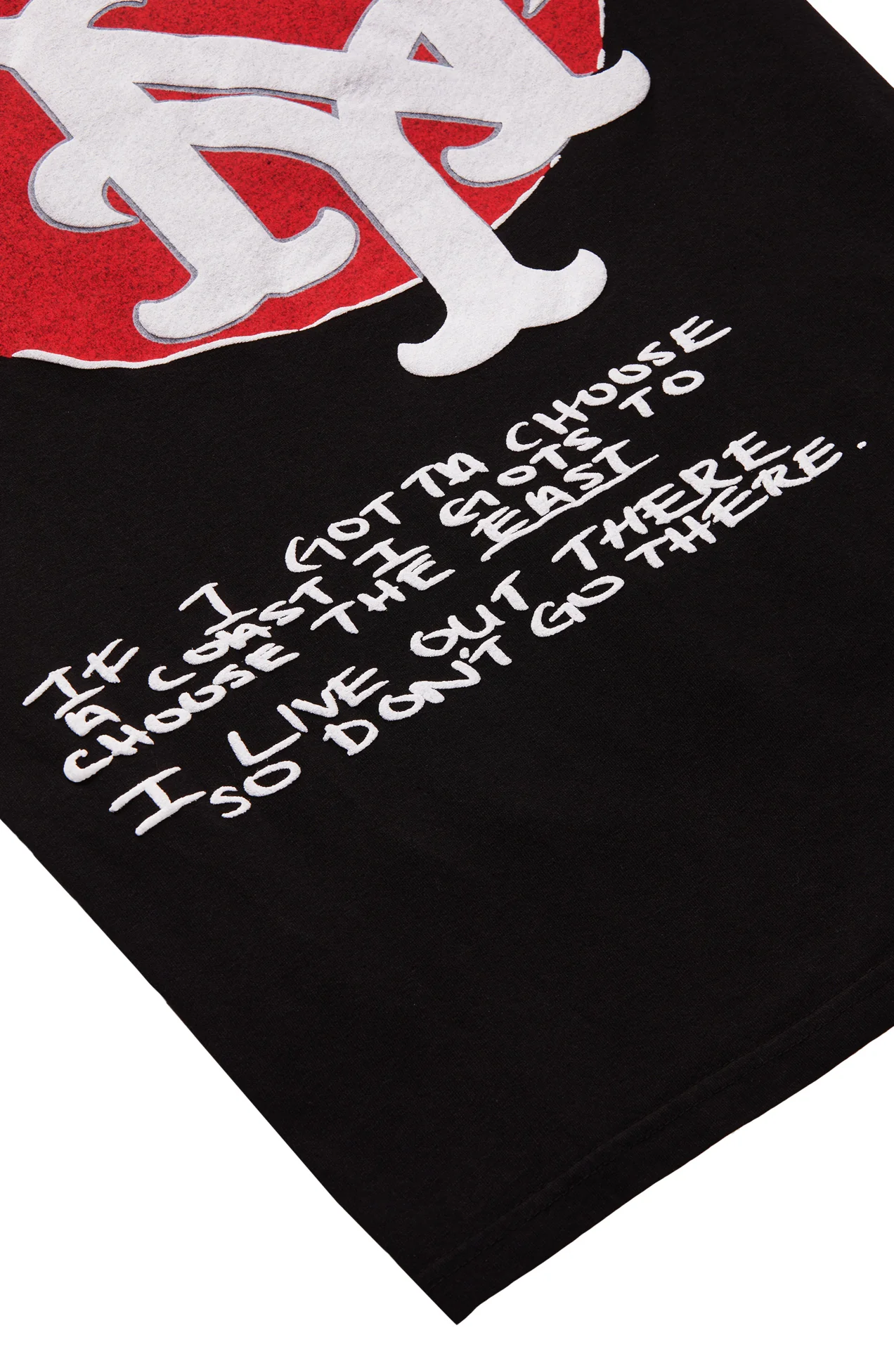 Cali to Nyc Tee Black - Image 4