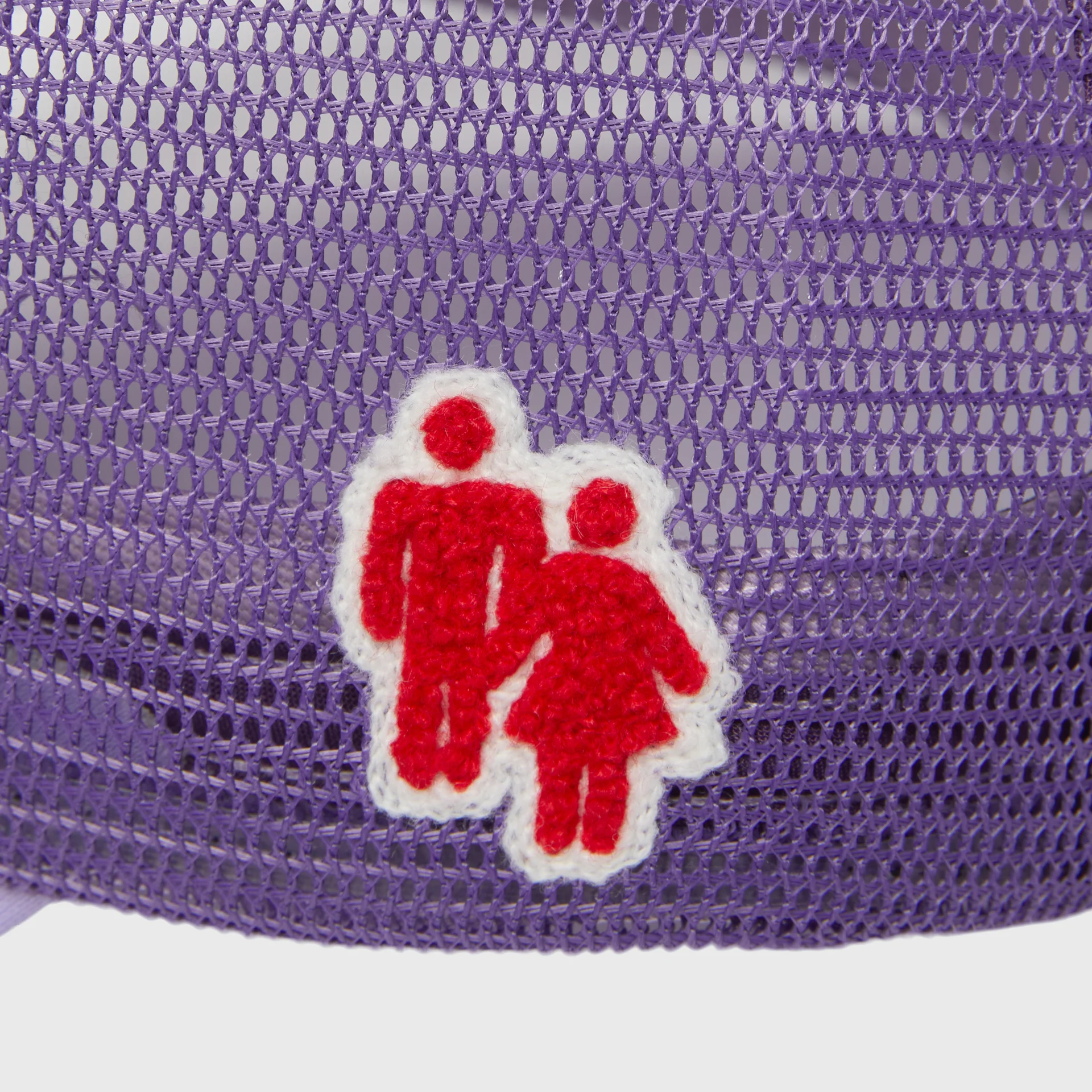 Fake Love Trucker Hat Lavender - Image 5