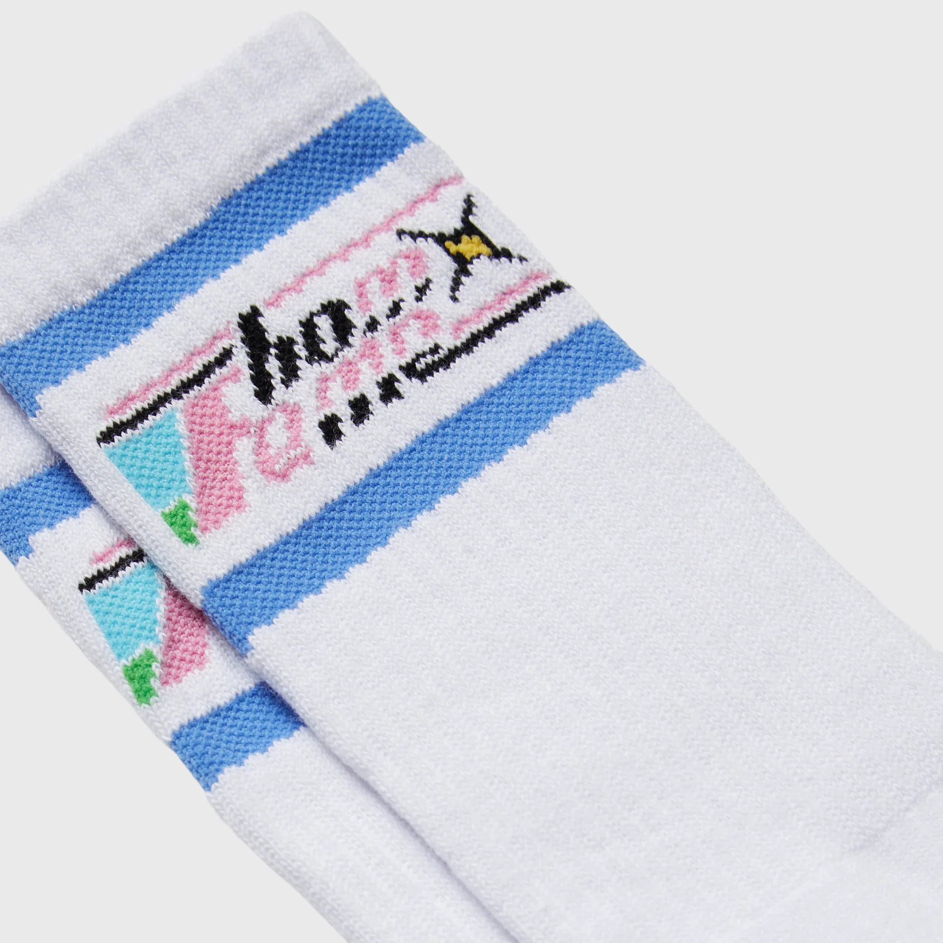 Galaxy Sock White and Pink - Image 2