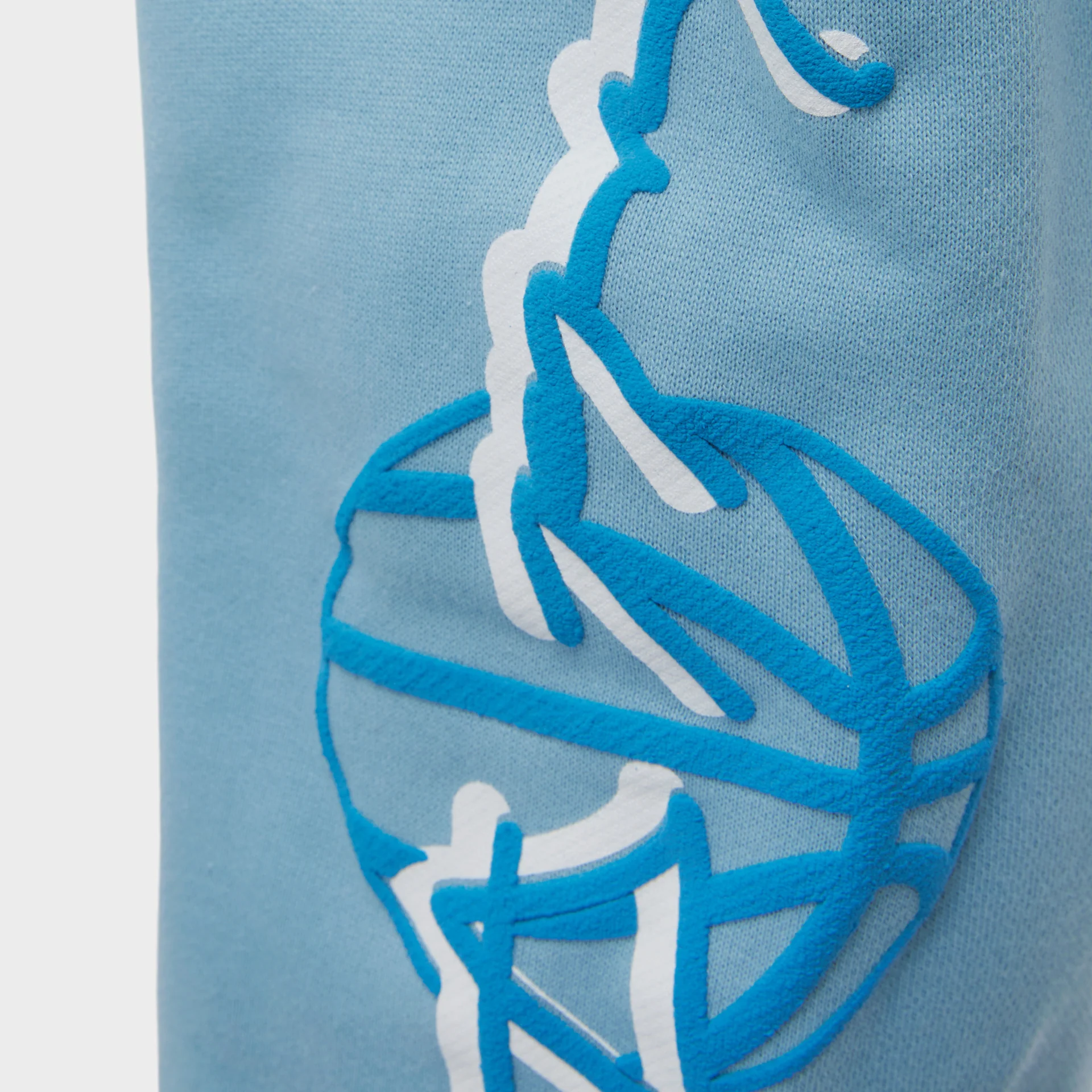 Homme Femme Basketball Sweats Blue - Image 4