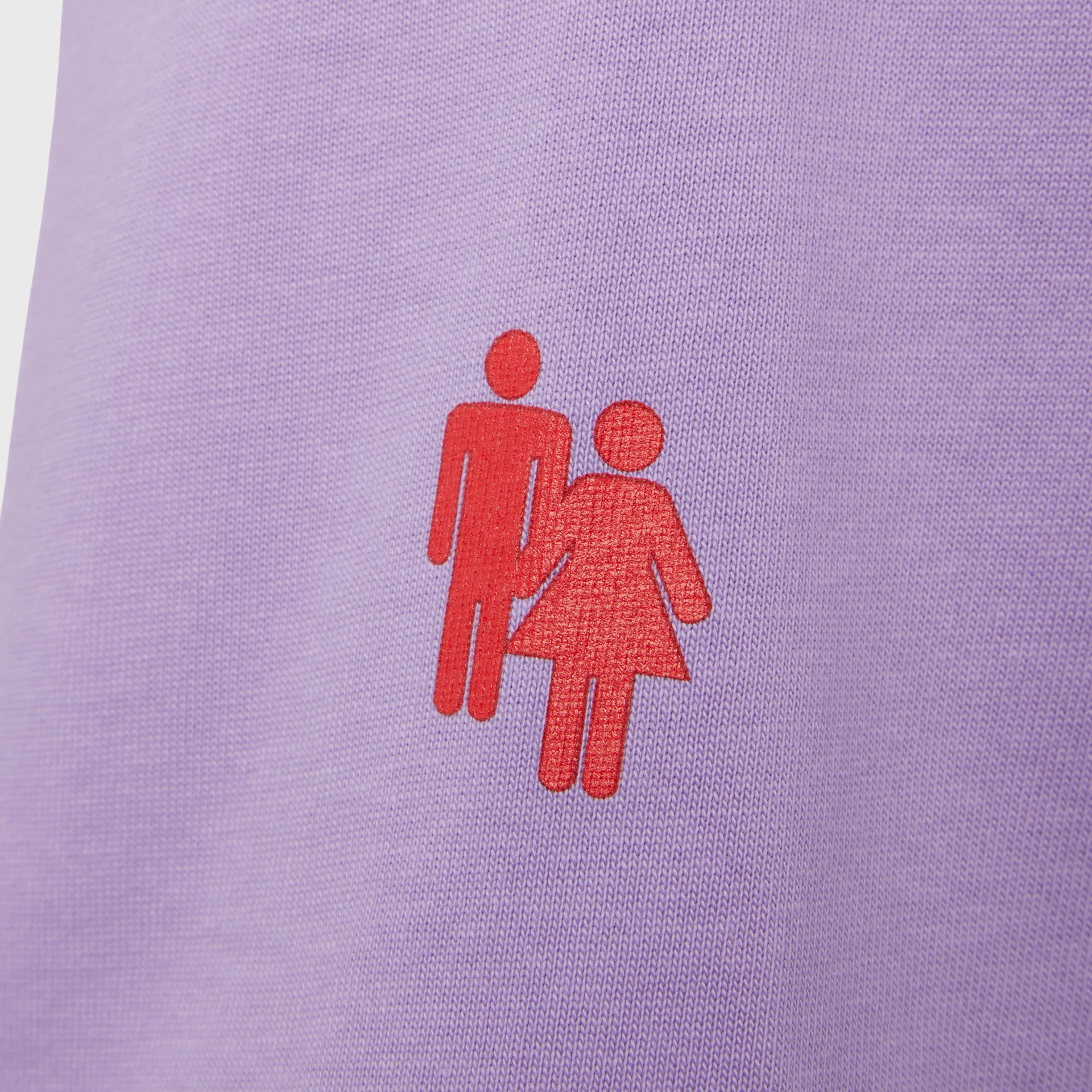 Hotel Homme Femme Tee Purple and Red - Image 5