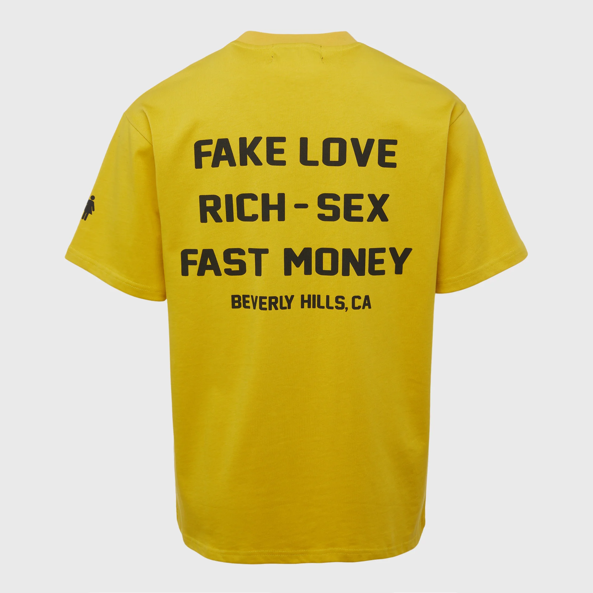Hotel Homme Femme Tee Yellow - Image 2