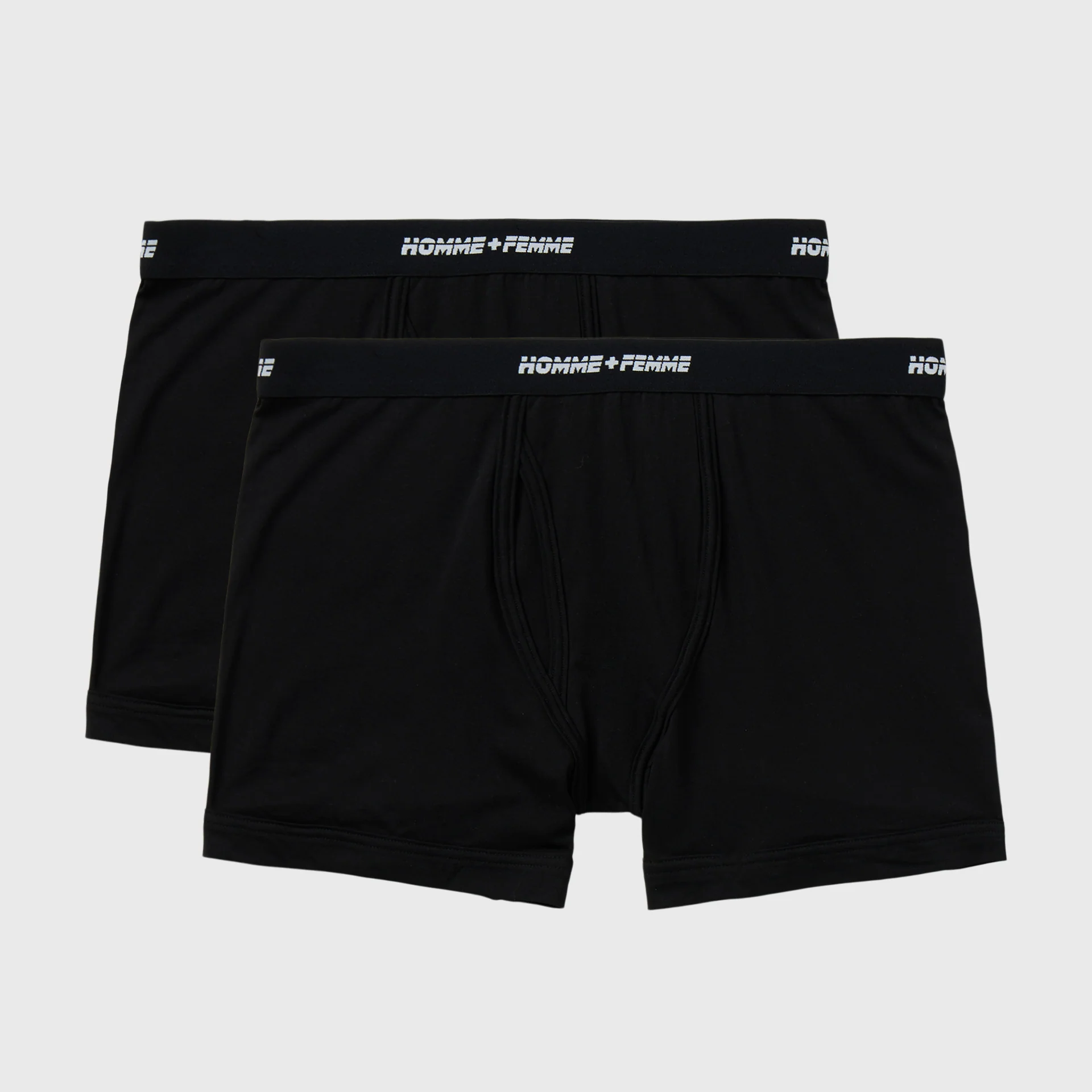 Logo Boxers 2 Pack Black - Image 3