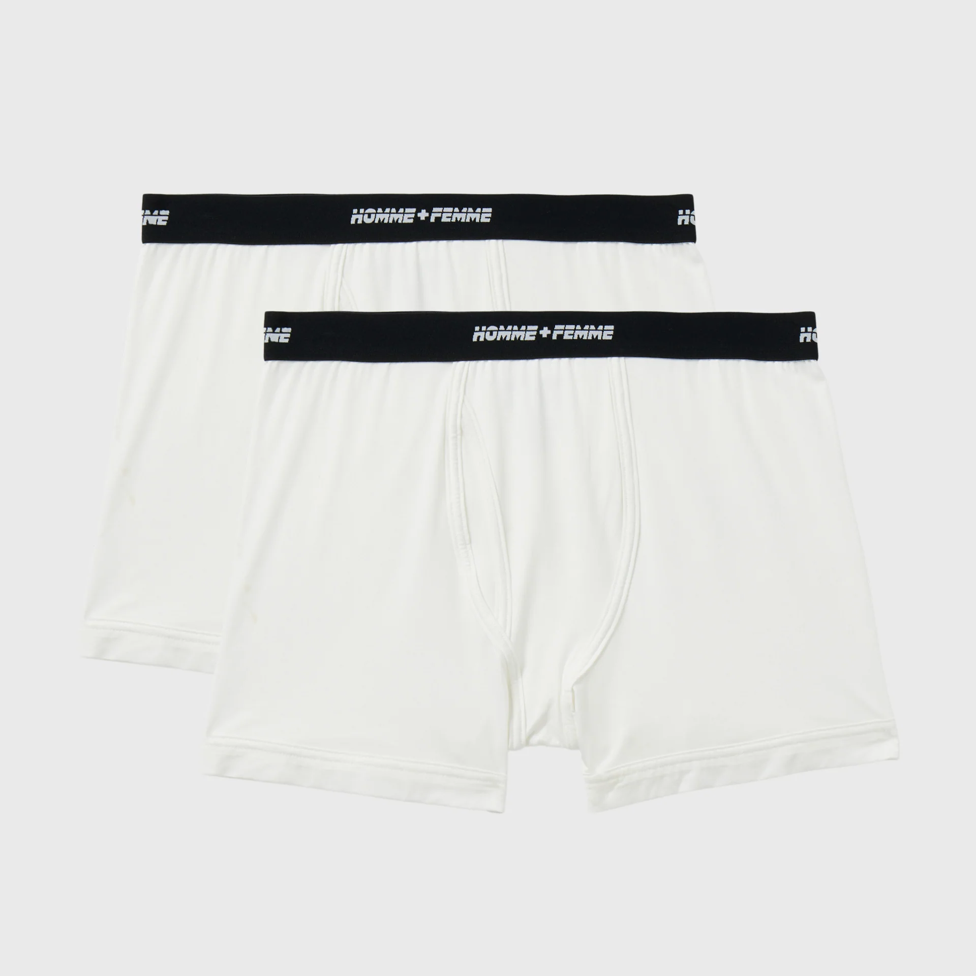 Logo Boxers 2 Pack White - Image 3