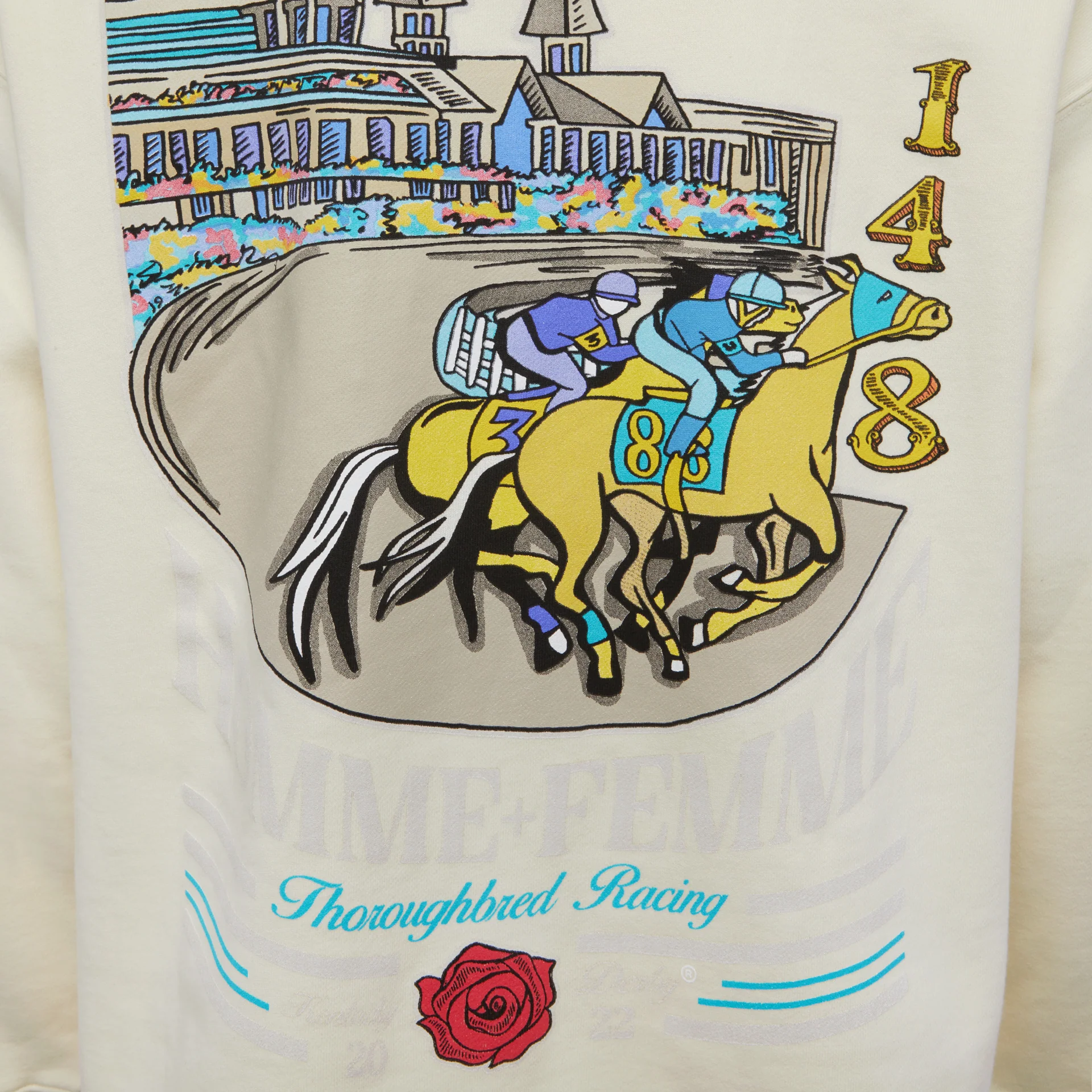 Millionaires Row Hoodie Cream - Image 4