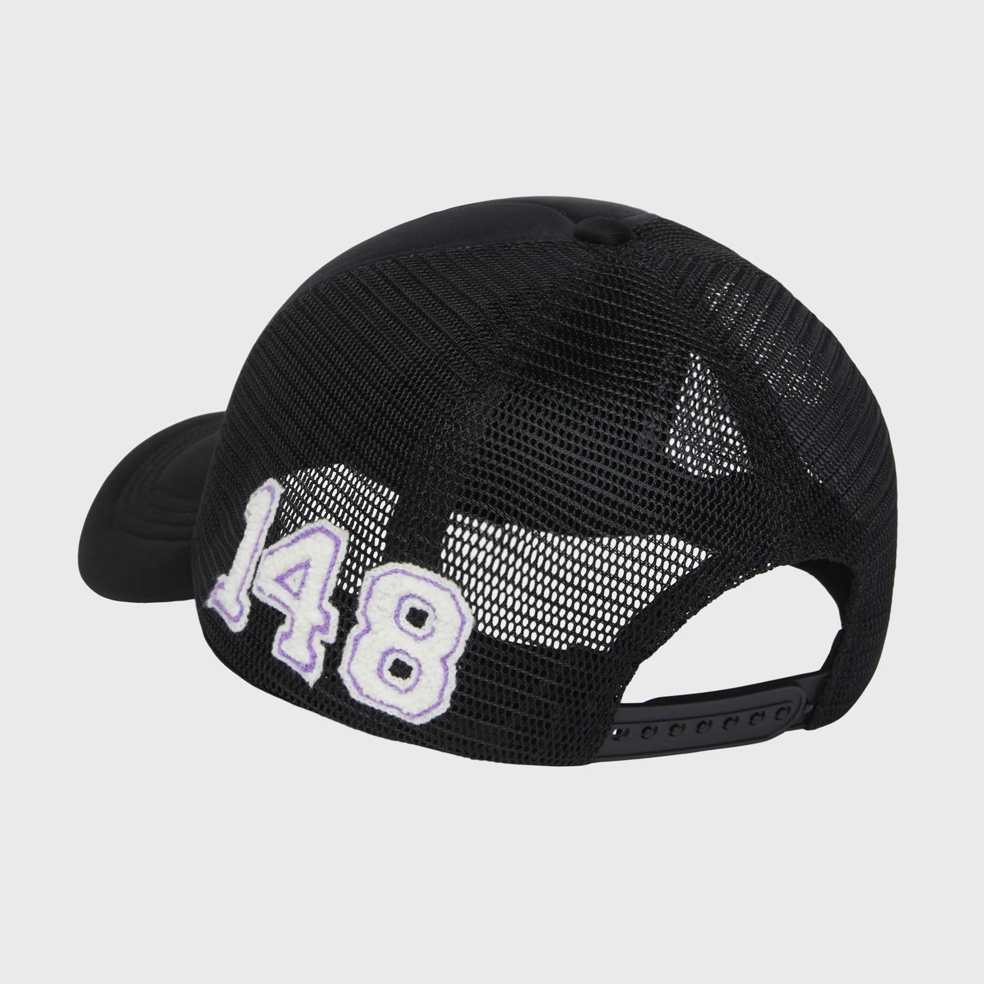 Millionaires Row Trucker Hat Black - Image 3