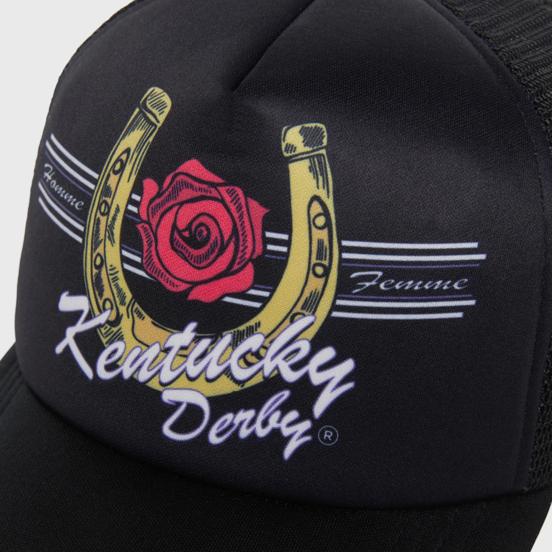 Millionaires Row Trucker Hat Black - Image 4