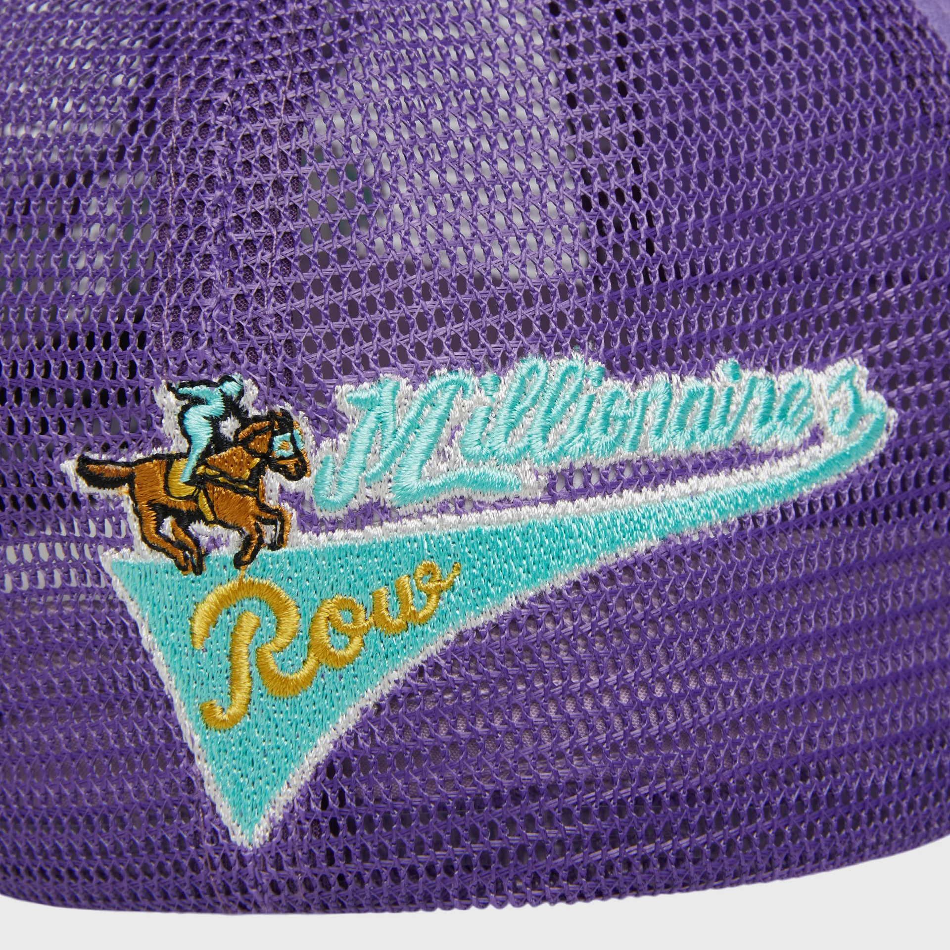 Millionaires Row Trucker Hat Purple - Image 6