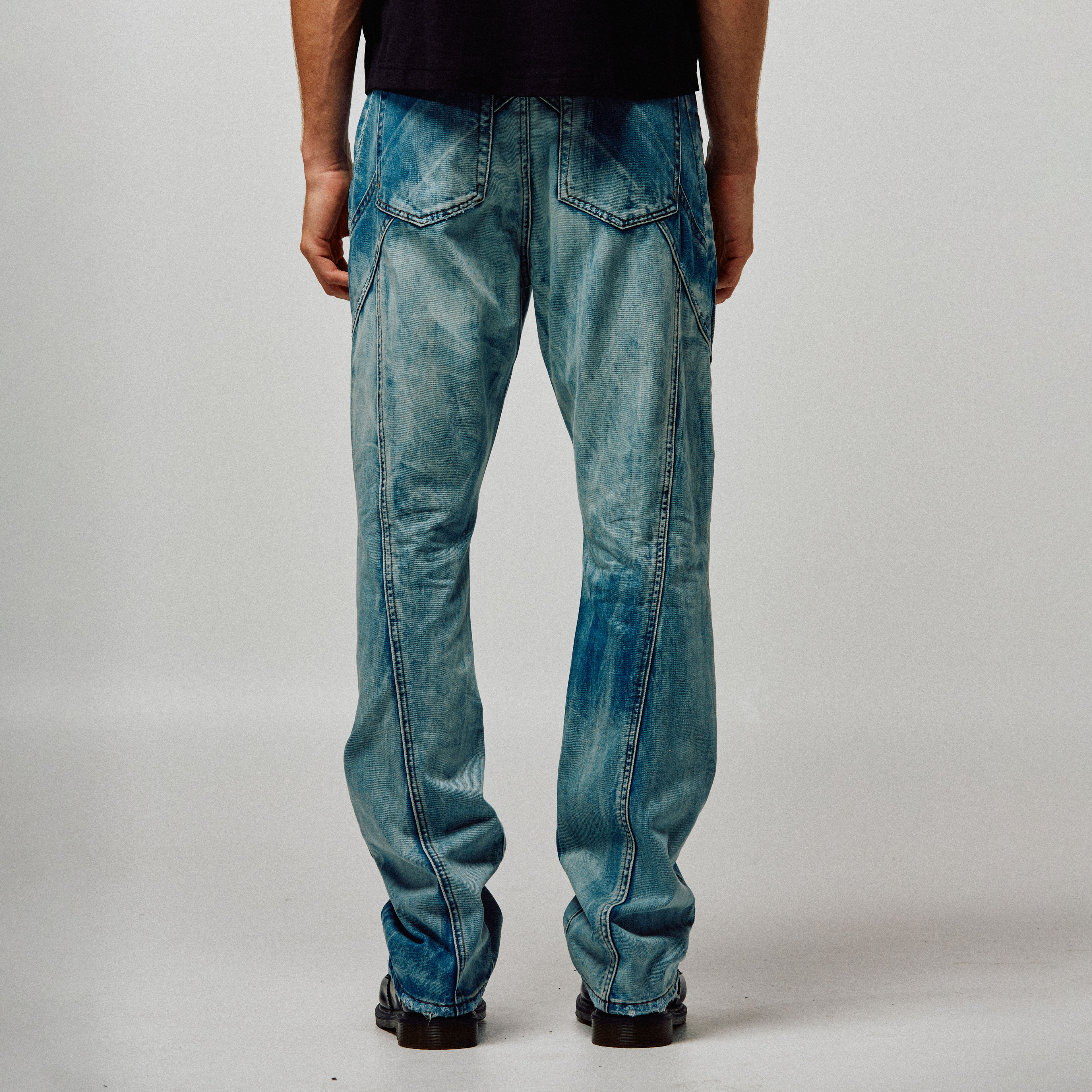 Panel Wash Denim Blue - Image 4