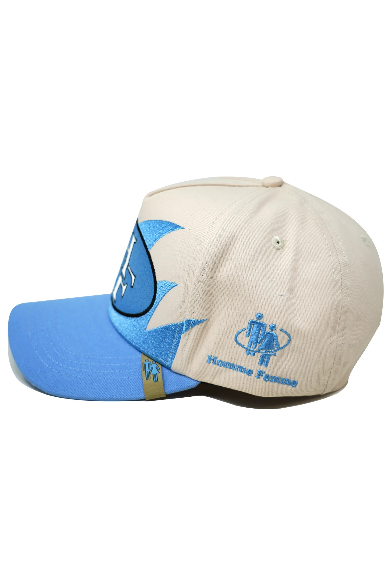 Shark Tooth Snapback Baby Blue - Image 4