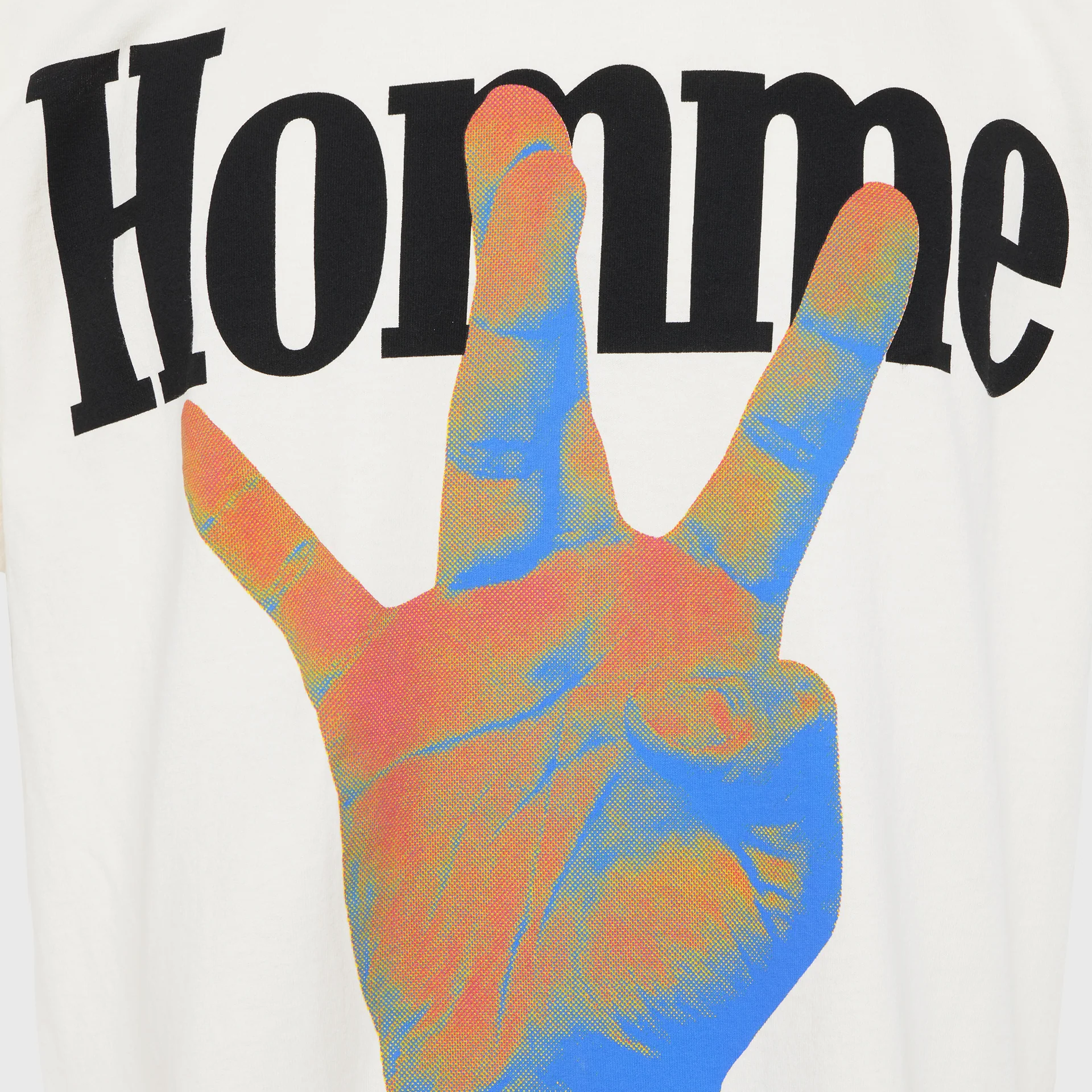 Twisted Fingers Tee Cream with Infrared - Image 5