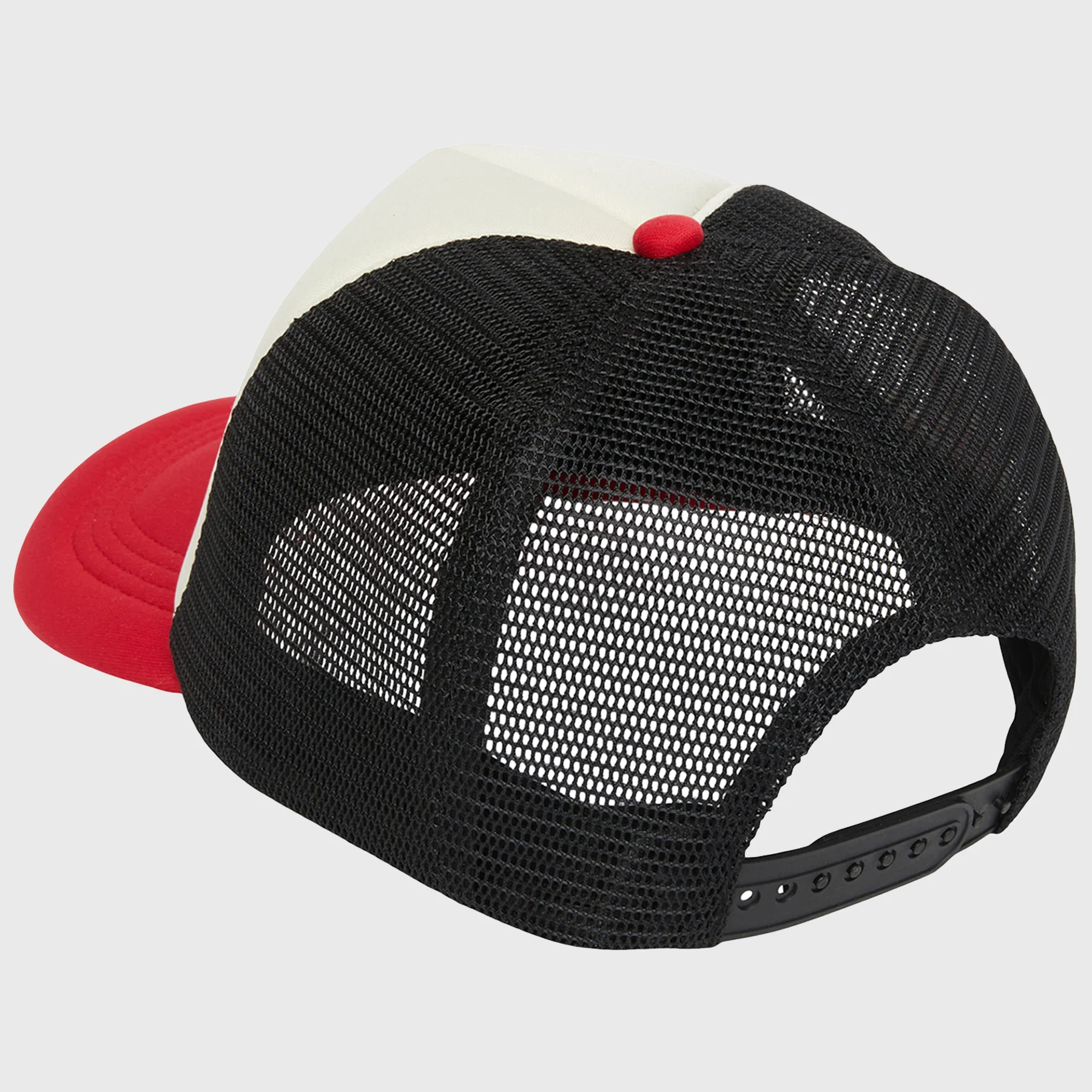 Varsity Font Trucker Black and Red - Image 3