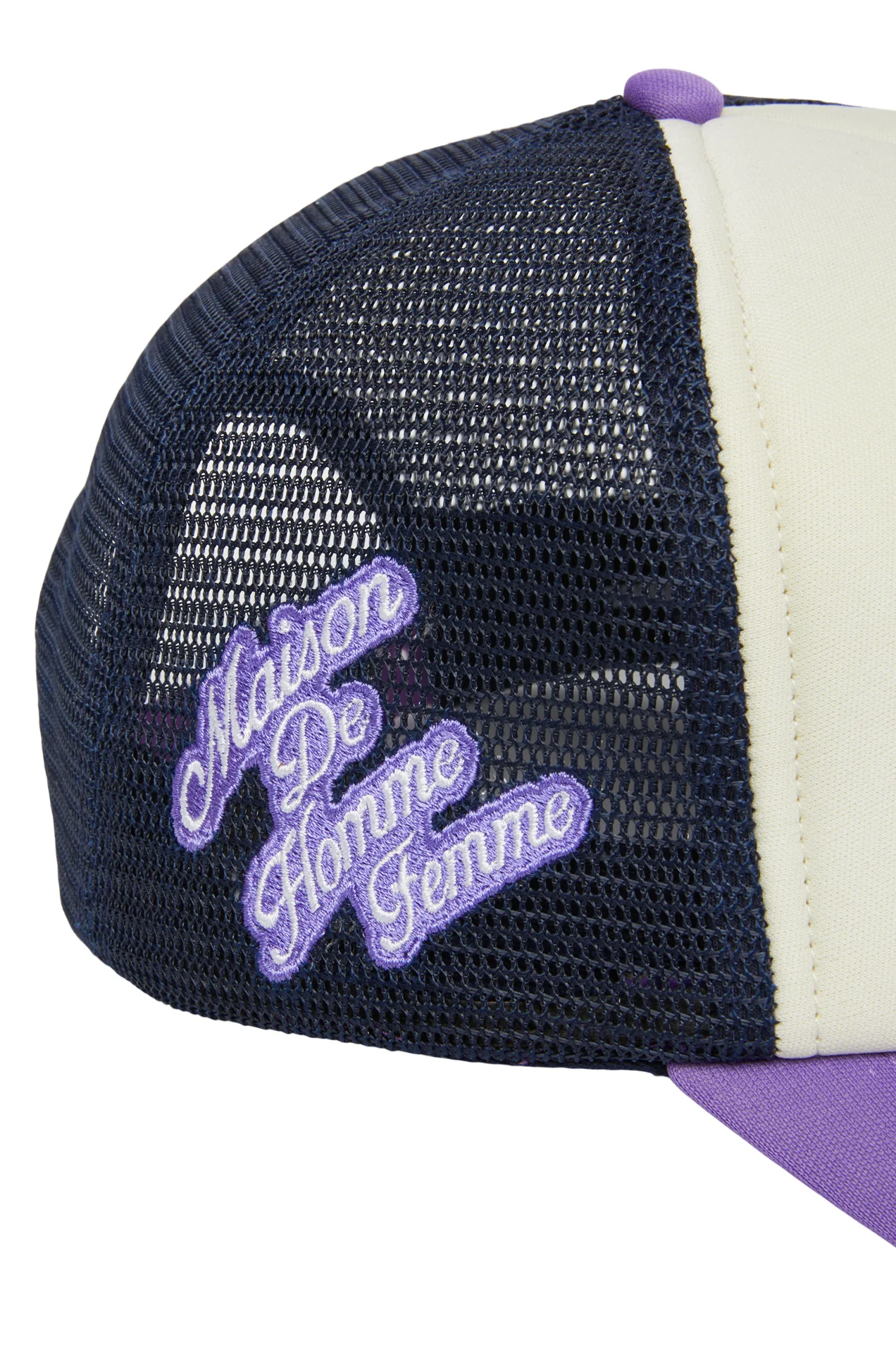 Varsity Font Trucker Blue and Purple - Image 4