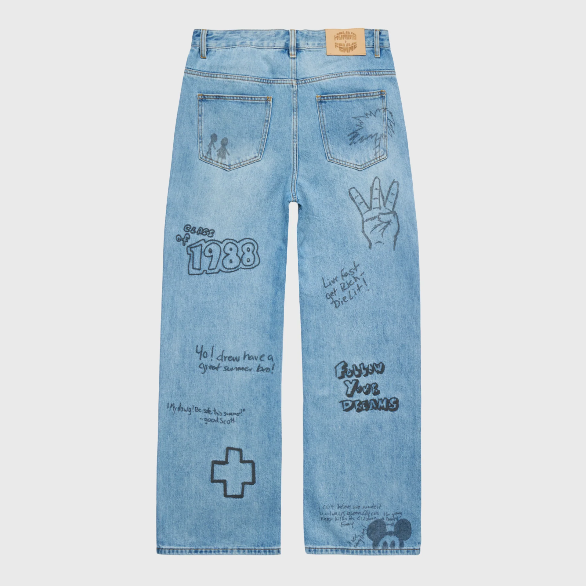 Yearbook Denim Blue - Image 2